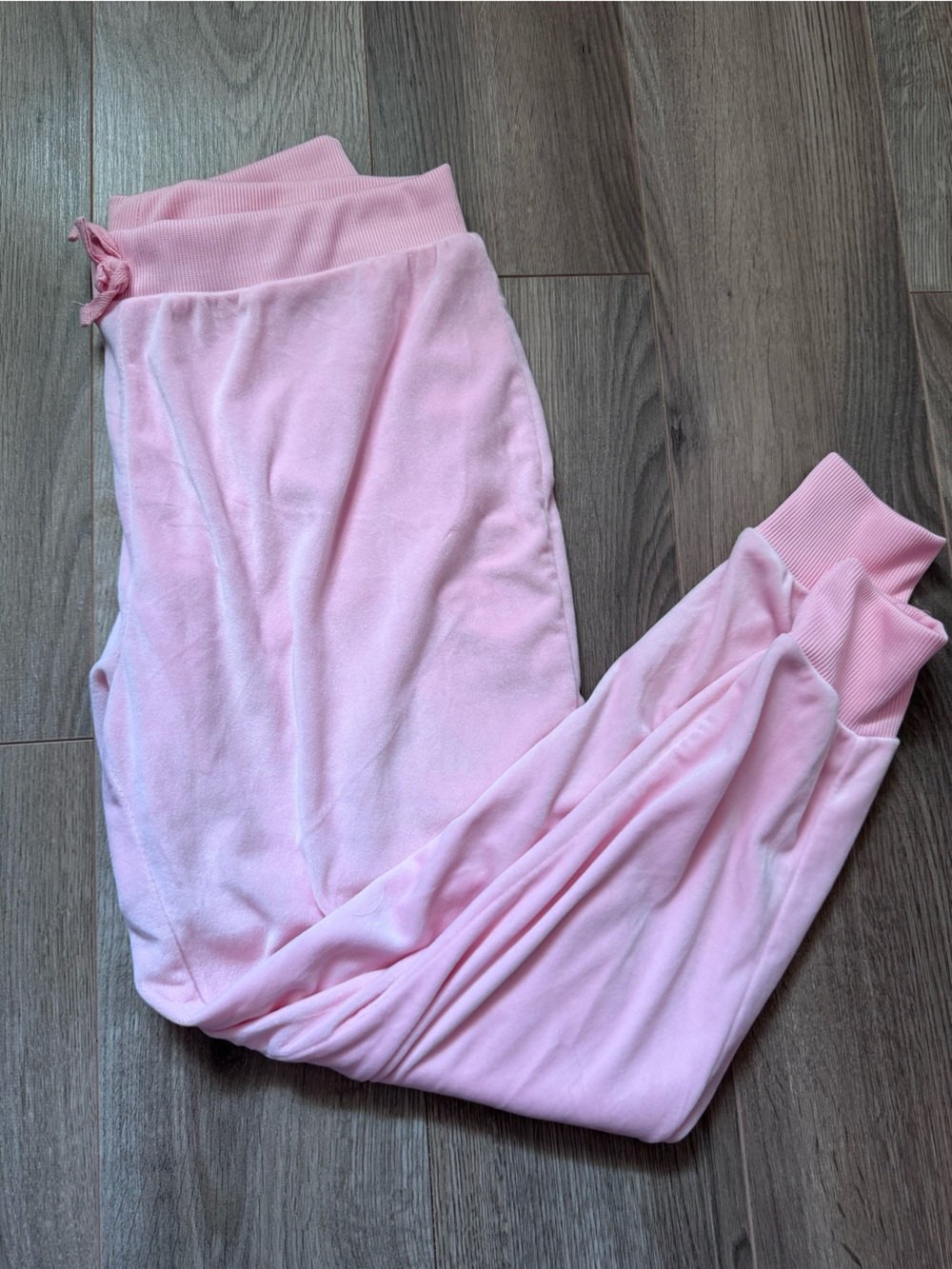 Vintage Delias Pink Velour Joggers